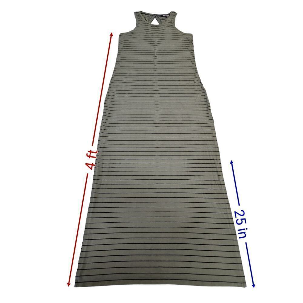 Express Striped Keyhole Maxi Dress‎ Size Small Petite - Picture 3 of 7